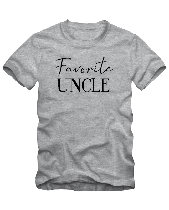 Marškinėliai Favorite uncle Marškinėliai Favorite uncle